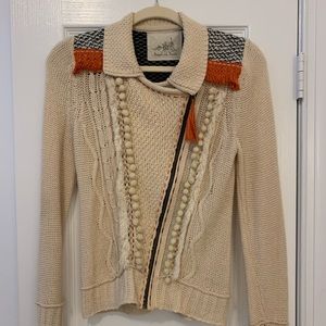Anthropologie sweater jacket by Angel of the North